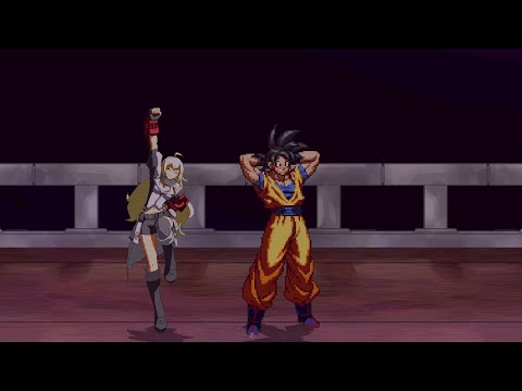 Mugen The Evil Awakens 2-Yang and Goku(Arcade)