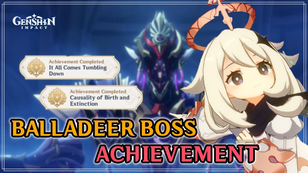 How to get Achievements in Balladeer Boss (Sumeru)