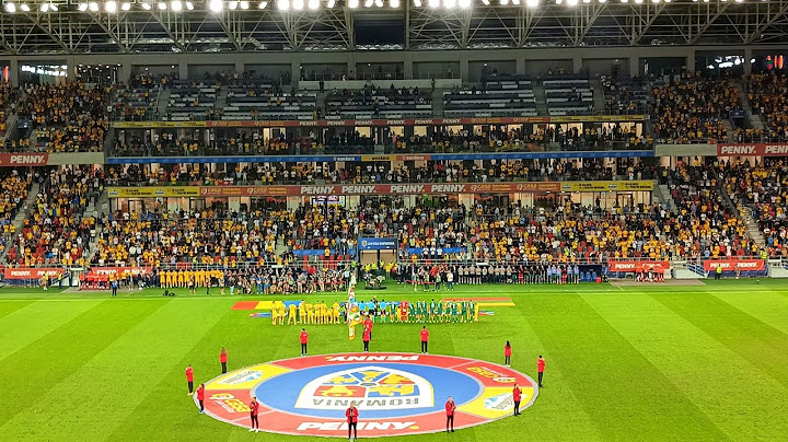 Romania vs Lituania 3-1 | Imnul Național al României