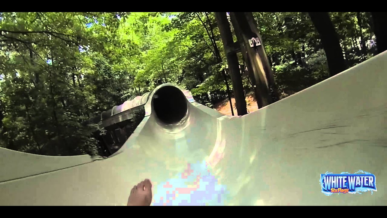 Six Flags White Water Bermuda Triangle POV