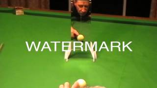 eBay listing Snooker , pool and billiards Cue Training Aid.  Listing item No. 141653254551