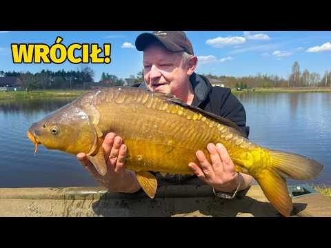 Jurek is back... and he caught the biggest carp right away