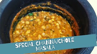 No Onion No Garlic Recipes- Special Chole/Channa Masala