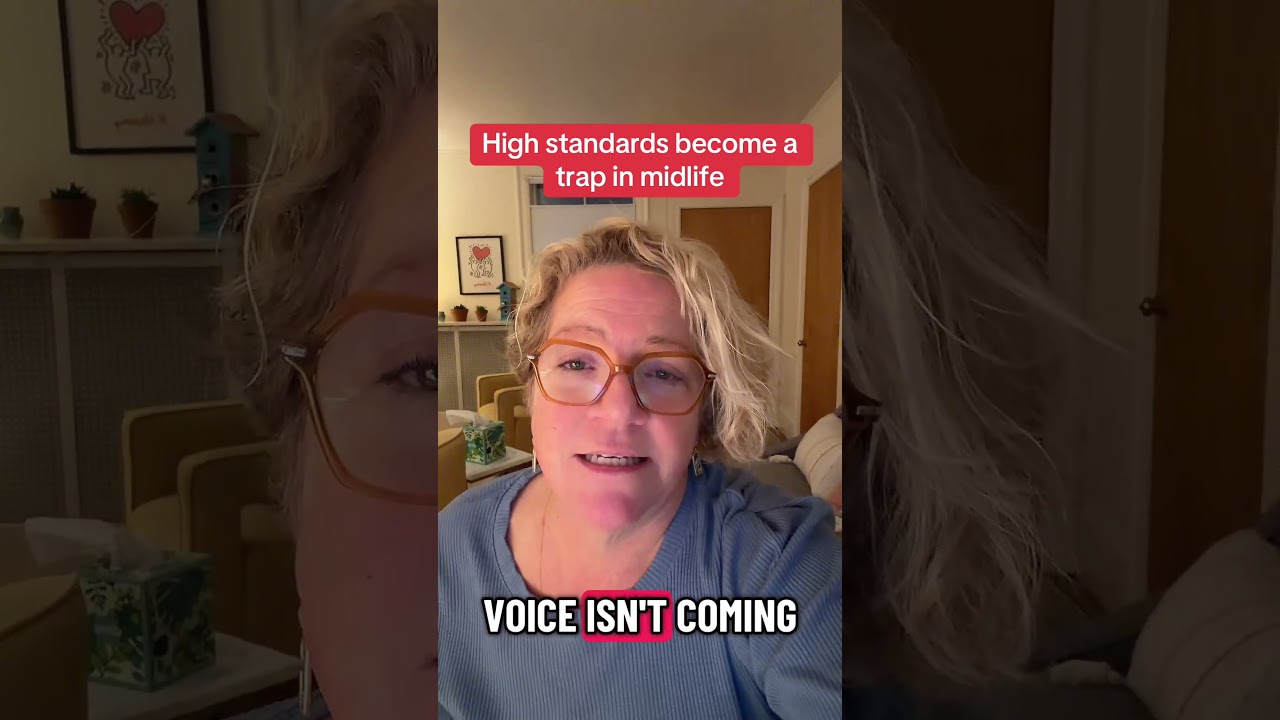 High standards becoming a trap in midlife 