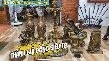 Thánh giá đồng siêu to _ cặp bình song Long tranh châu _ bác Giáp. Ngày 19/11/2025 #đồđồngnguyễnnghi