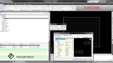 GRID in civil 3d | how to create grid without lisp | civil 3d tutorial