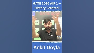 GATE AIR 1 to UPSC Topper 😱 | Her Inspiring Journey & Success Story You Won’t Believe!