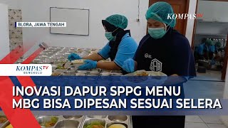 Inovasi Dapur SPPG di Blora, Menu MBG Bisa Dipesan Sesuai Selera