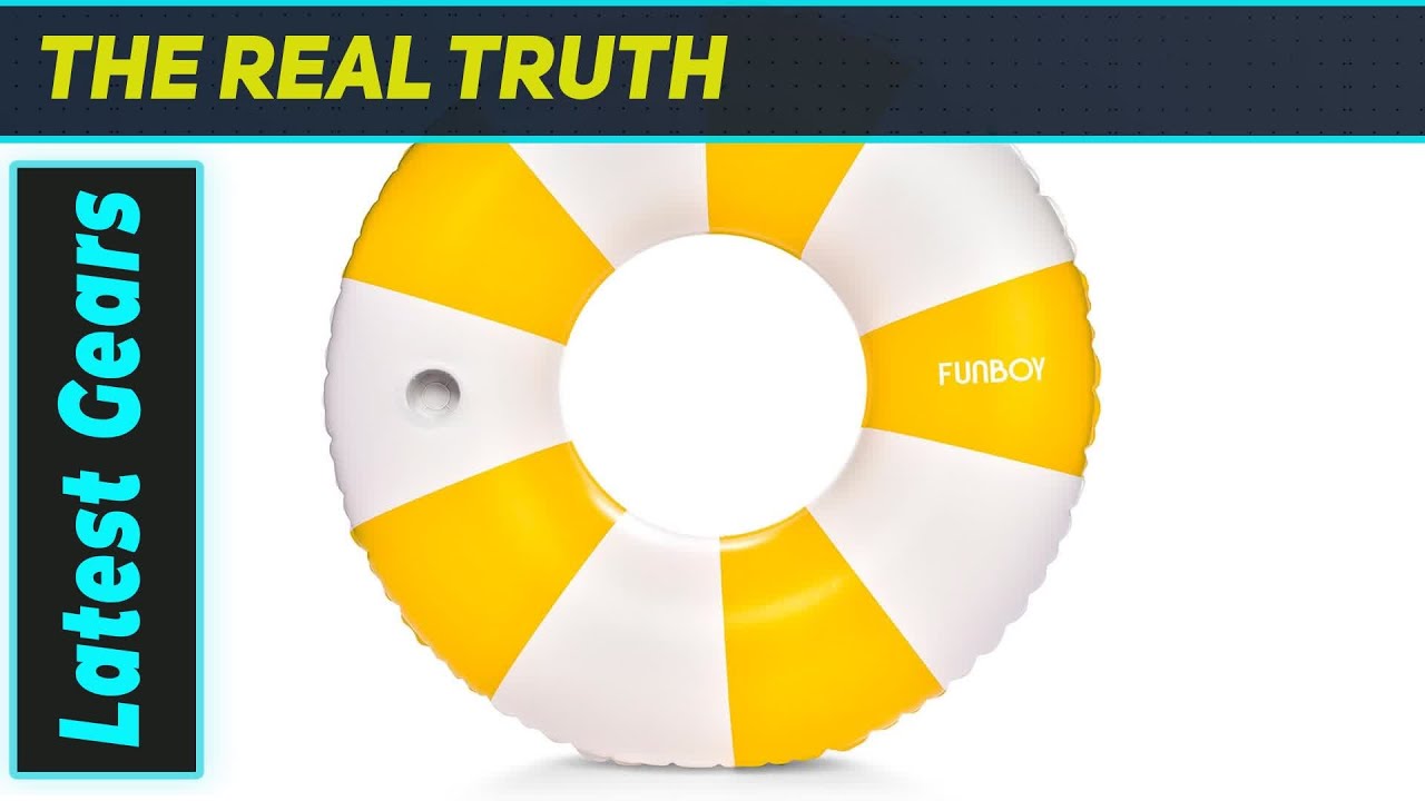 FUNBOY Vintage Stripe Tube: Summer's Best Float