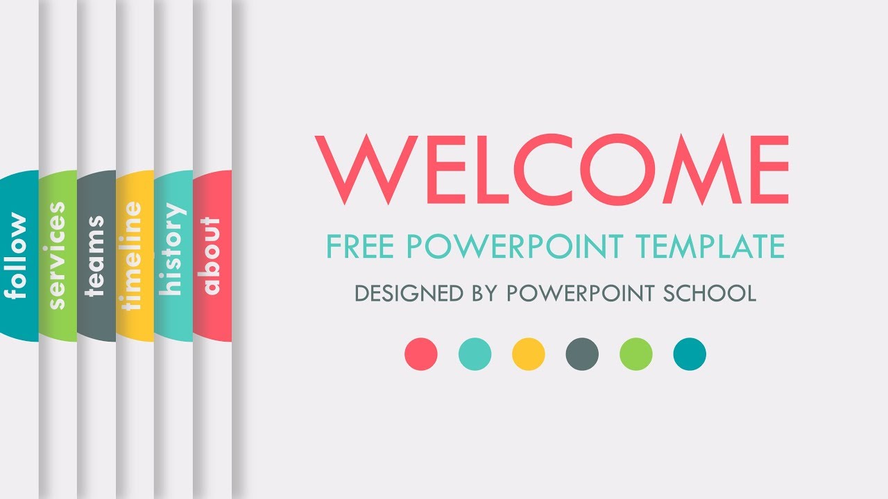  Free  Animated PowerPoint  Slide Template  YouTube