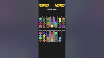 Ball Sort Puzzle Level 3439