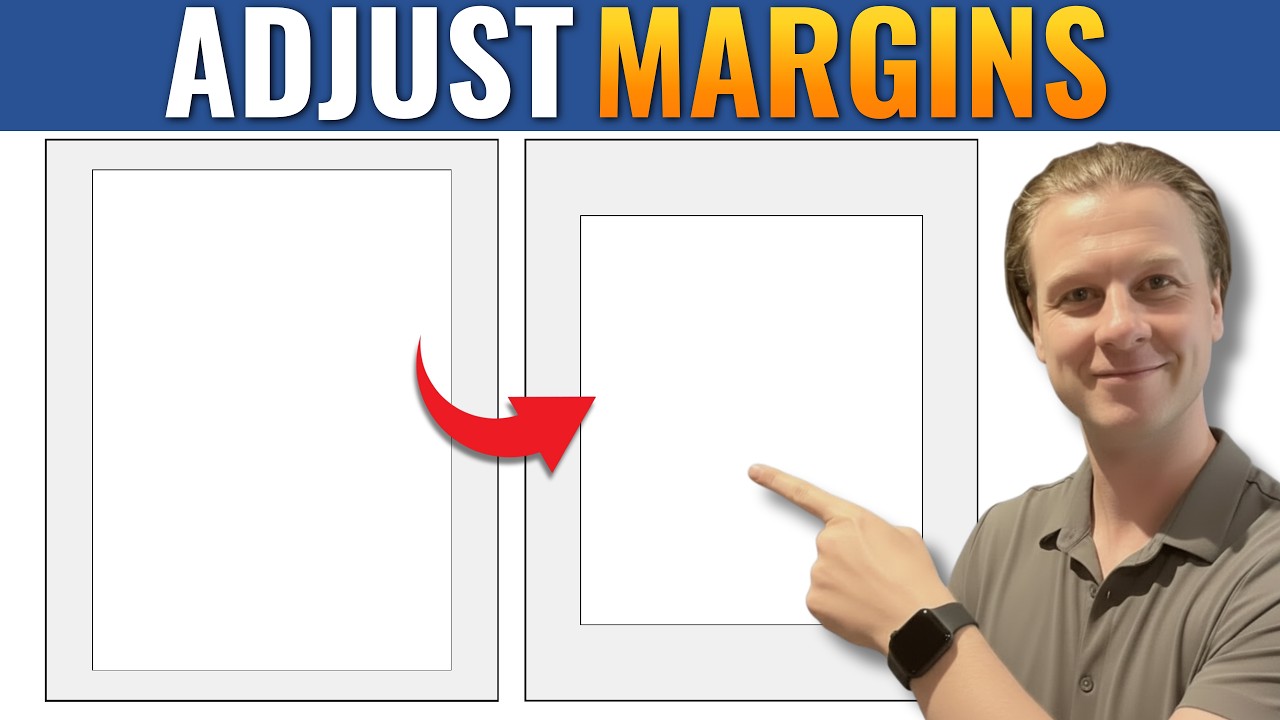 Page layout: Three Ways to Adjust Margins in Word video thumbnail
