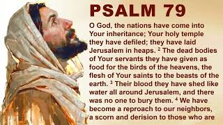 PSALM 79 HOW LONG O LORD?