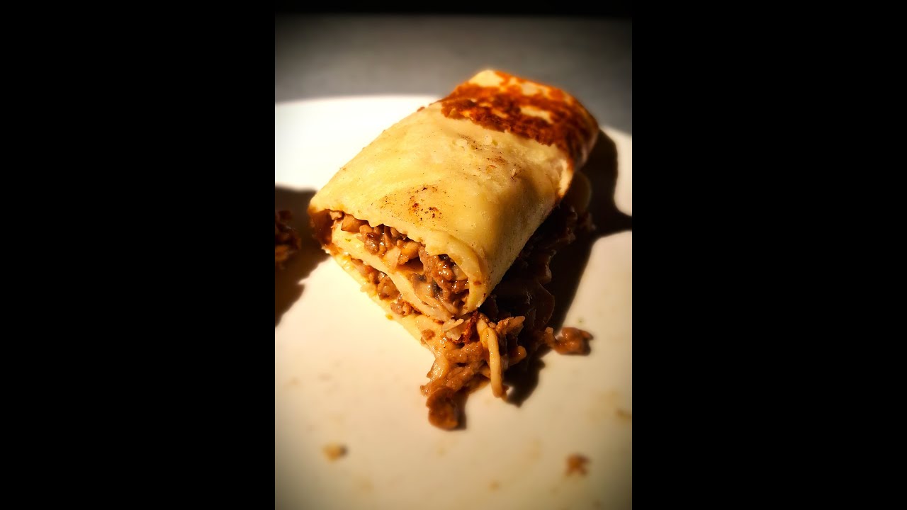 AIRFRYER PFANNKUCHEN !!! #champignons #hack #soße #pfannkuchen aus #airfryer #heissluftfritteuse