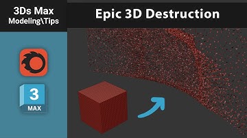 Epic 3D Destruction | Effect of 3D Explosion in 3ds Max