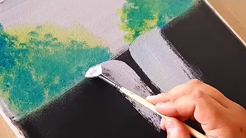 KING ART N  382   THE WATERFALL OF YOUTH  EASY PAINTING STEP BY STEP