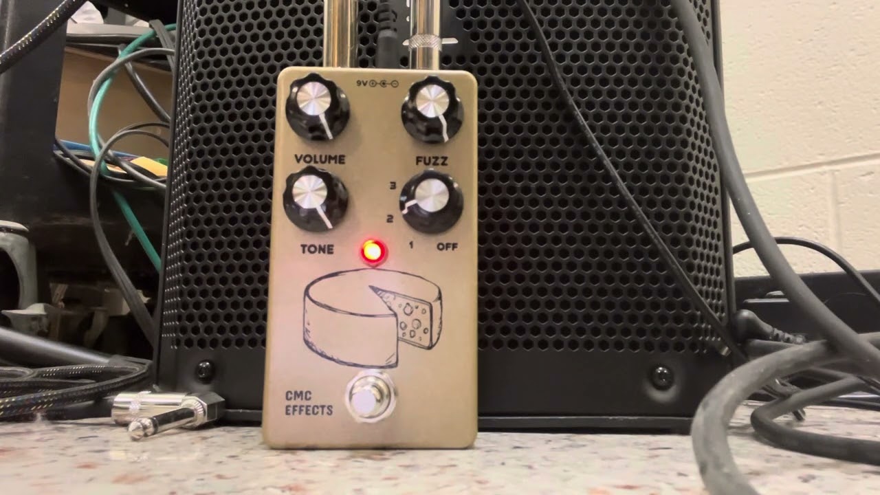 CMC Effects Lovetone Big Cheese Fuzz clone pedal all modes+