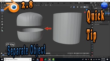 Blender 2.8 Tutorial - How To Separate Object / Mesh in Blender || beginner tutorial 2020- Quick Tip