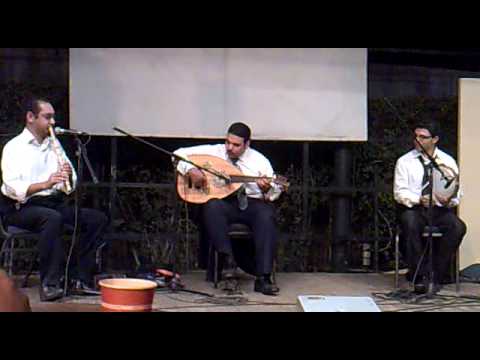 على طنطاوى عزف على العود