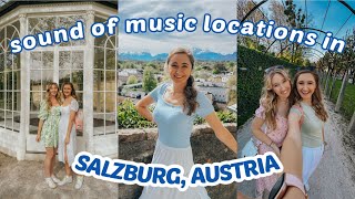 visiting the sound of music filming locations in salzburg *sisters birthday trip*