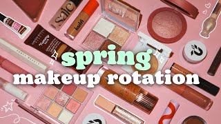 SHOP MY STASH 🌷 monthly makeup rotation + grwm