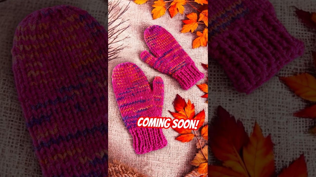 Sneak Peek: My Free Knit Mitten Pattern!   