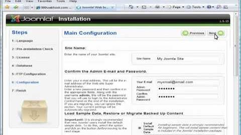 Installing Joomla on 000webhost part 05_2