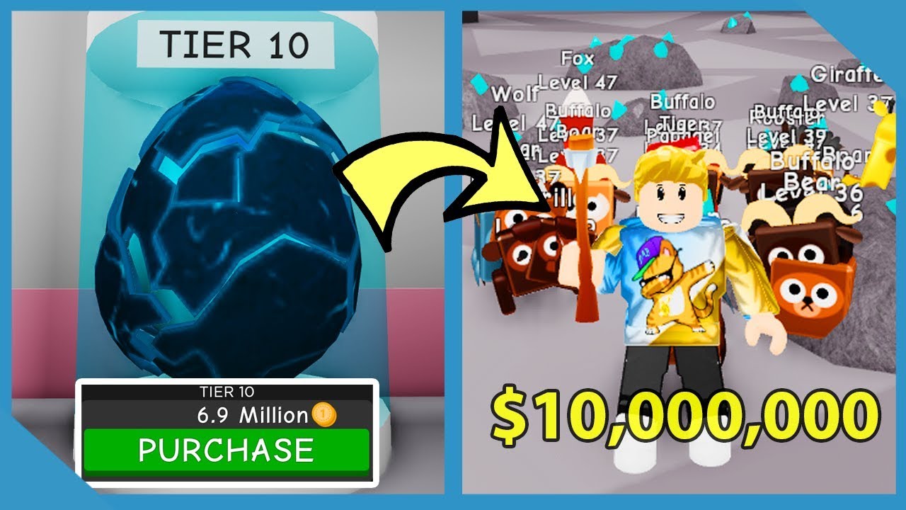 Buying The Most Expensive Pet In Roblox Pet Mining Simulator Youtube - roblox pet simulator magic fox