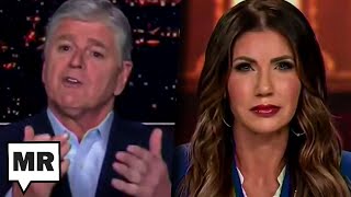 Hannity STRUGGLES To Give Kristi Noem Cover For Dog Murder
