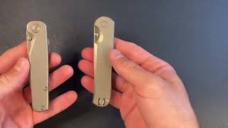 The Quiet Carry Waypoint and The Tactile Knife Co Rockwall: Knife Standards Comparison