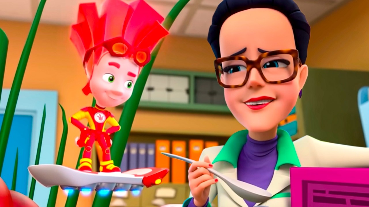 Лучшие серии нового сезона про Лизоньку | Фиксики