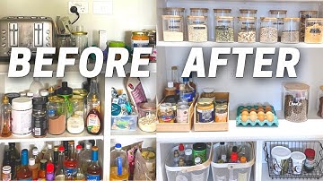 EXTREME PANTRY ORGANIZATION Makeover! Budget Pantry Organization Ideas