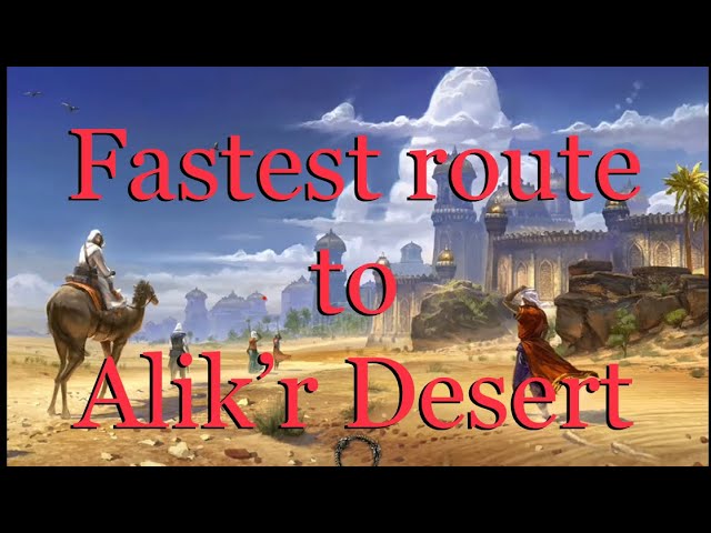 Daggerfall to Alik’r Desert class=