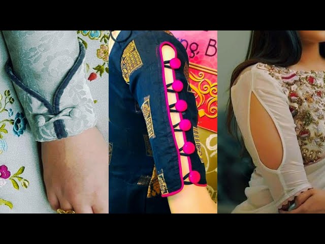 New half sleeves design for girls | Suit designs, Sleeve designs, Half  sleeves