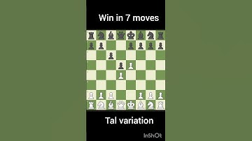 Win in 7 moves #chess #chesstrap #shorts