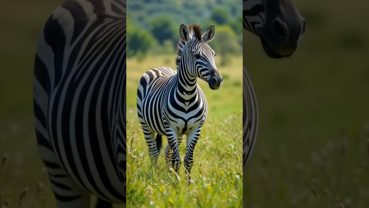 Zebra Eating Grass Like Never Before! Must Watch! 