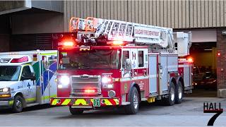 Calgary Fire Department - Engine 1, & Ladder 1 Responding Calgary Fire Department - Engine 1, & Ladder 1 Responding
