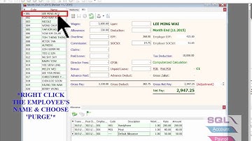 SQL Payroll_16Flexible Amendment