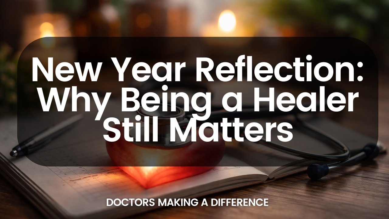 Why Being a Healer Still Matters in Medicine | A New Year Reflection