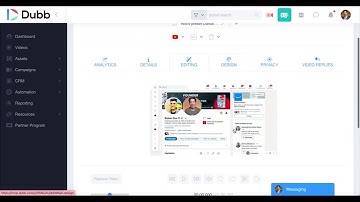 Dubb Edit Page Tutorial: Customize, Analyze & Share Your Videos