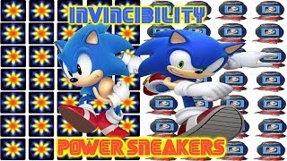 Video thumbnail of "Sonic's Series: Invincibility/Power Sneakers Jingles - 1991~2013"