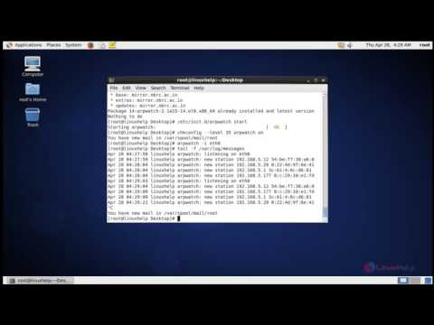 Hoe te bewaken Ethernet-activiteit met behulp van Arpwatch Tool