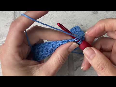 INVISIBLE DECREASE (for half double crochet - US terms / half treble crochet - UK terms)