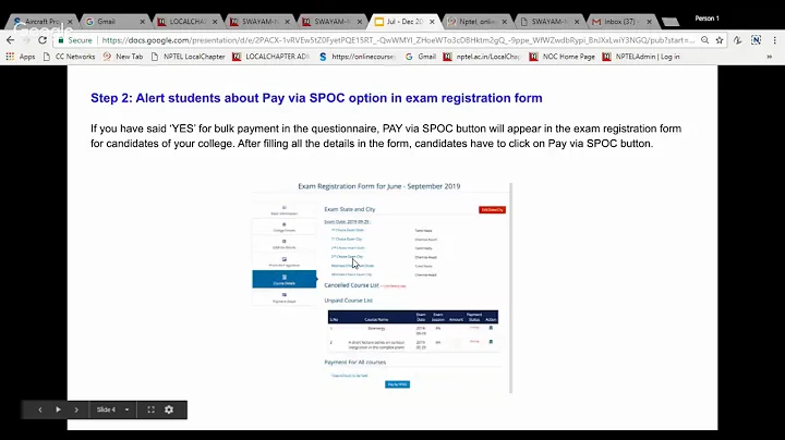 LIVE SESSION FOR NPTEL LOCAL CHAPTER SPOCs