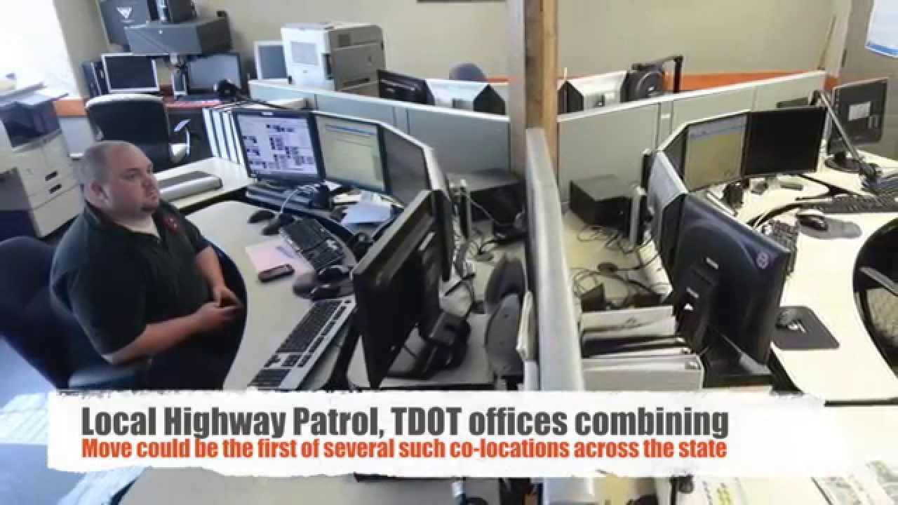 newspaper mockup Chattanooga TDOT and Highway Patrol offices combining