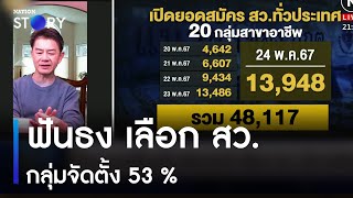ฟันธง เลือก สว. กลุ่มจัดตั้ง 53 % | ข่าวข้นคนข่าว | NationTV22