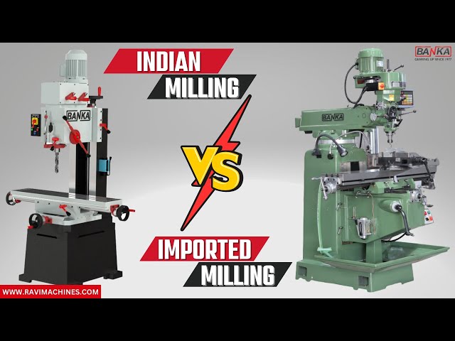 Vertical Turret Milling Or Drilling Cum Milling Machine - Banka Rajkot