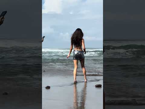 4k video Girls SURFING in CHANGU island BALI #success #surf #Bali #shorts #shortvideo