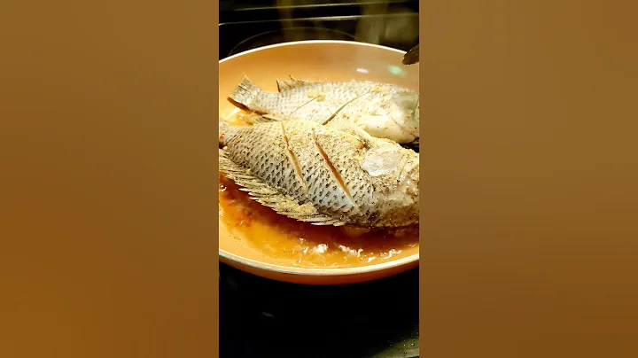 Asmr frying tilapia #viral #trending #interesting #satisfying #asmrsounds #asmr #shorts
