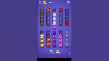 Kitty Sort: Twisted Tails Level 9 | Funny Games